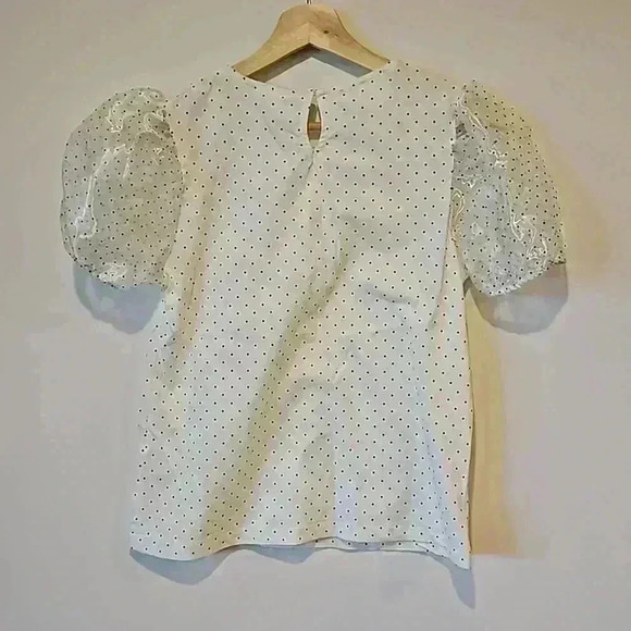 Zara Kids Puff Sleeve Shirt - Picture 6 of 7